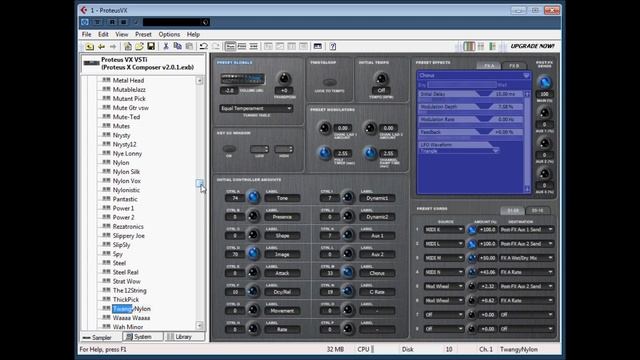E MU Proteus VX free by E-MU смотреть онлайн