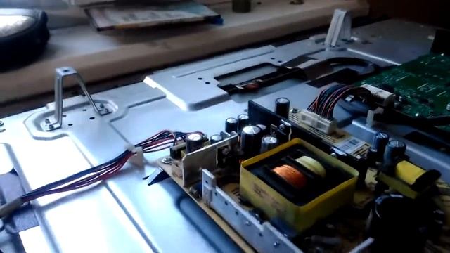 Ах, Кондёры Ремонт ЖК телевизора meredian lt 37D11Отчет смотреть онлайн