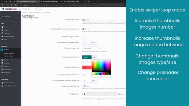 Product Images Swiper with Video Integration and Lightbox (PrestaShop Module) - Smart Unicorn смотреть онлайн