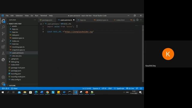 React Vite testing 2 смотреть онлайн