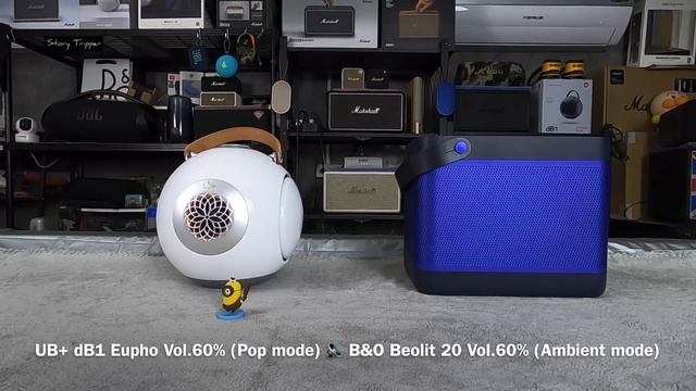 UB+ dB1 Eupho DoubleBass vs B&O Beolit 20 смотреть онлайн