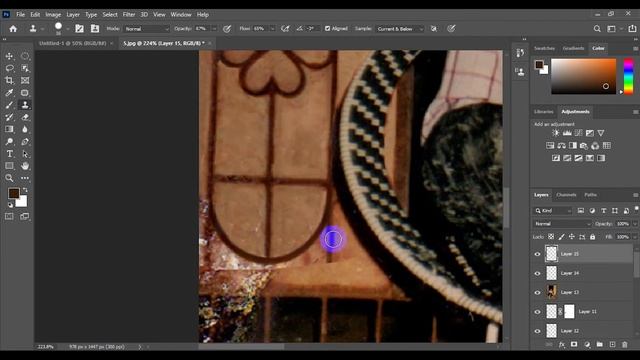 Old Photo Repair | Photo Restoration | Adobe Photoshop | Cabbir Tutorials смотреть онлайн