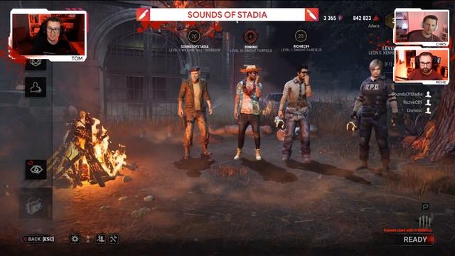 DEAD BY DAYLIGHT x RESIDENT EVIL | Stadia Community Hunt! смотреть онлайн