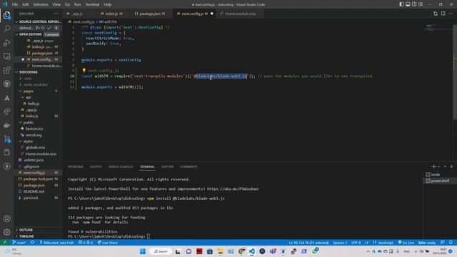 Connect Blade Wallet to Next JS dApp смотреть онлайн
