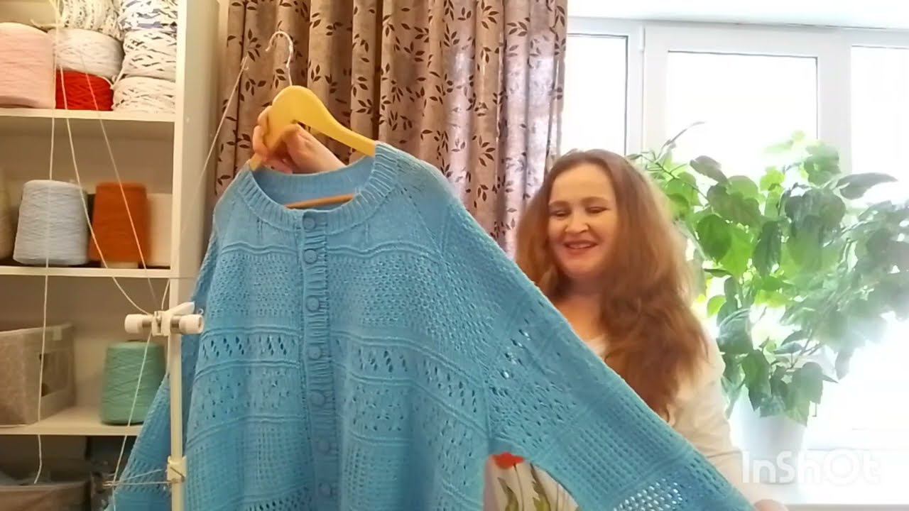 Вязальный влог. Много плечевых изделий! Воротничок / повязка / кукла. смотреть онлайн
