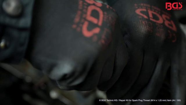 Tutorial: Repair Kit For Spark Plug Thread | M14 X 1.25 Mm | 5 Pcs (BGS 150)