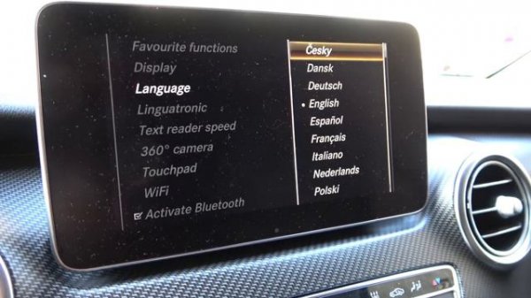 How to Change System Language in Mercedes V Class W447 (2014 - now)