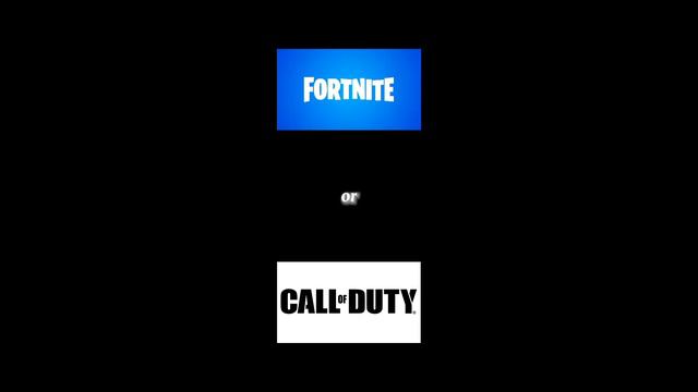 fortnite or call of duty #fortnite #callofduty смотреть онлайн