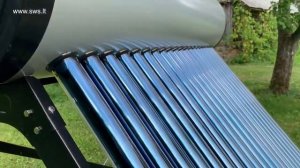 Солнечный коллектор для нагрева воды
