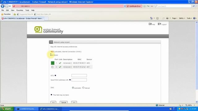 Endian Firewall 1 Install configure DHCP,Content Filter & Transparent Proxy смотреть онлайн