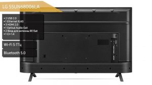 Телевизор LG 55UN68006LA