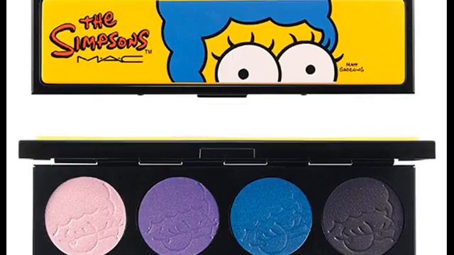 Лимитированная коллекция макияжа MAC The Simpsons смотреть онлайн