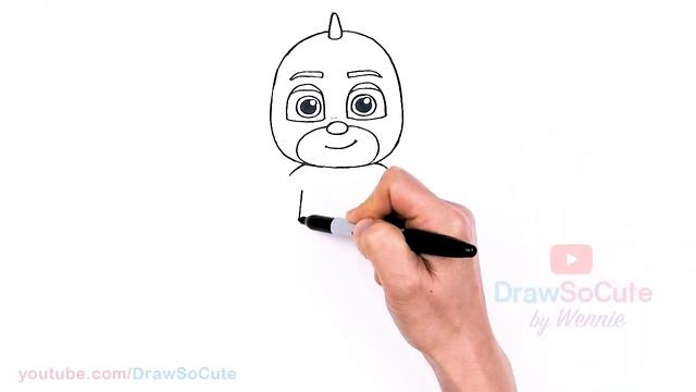 How to Draw Gekko | PJ Masks смотреть онлайн