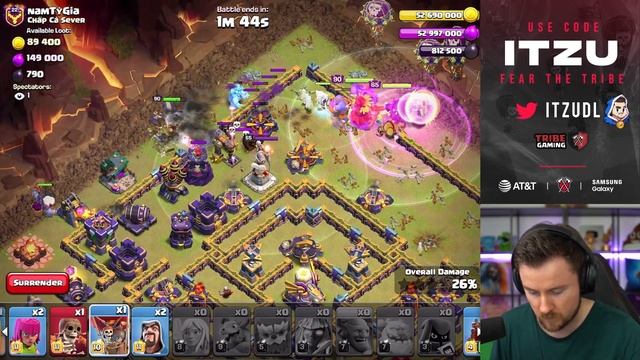 Can I go PERFECT THIS CLAN WAR LEAGUE - ONLY THREE STARS ?! (Clash of Clans) смотреть онлайн