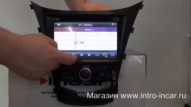 Штатная магнитола SsangYong Actyon 2013+ 3G Incar CHR 7759 смотреть онлайн