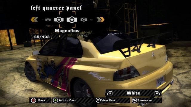 Need For Speed: Most Wanted. Mitsubishi Lancer Evolution VIII Customization And Race.