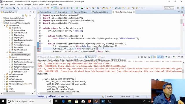Hibernate 2018: 6.Llaves compuestas paso a paso смотреть онлайн
