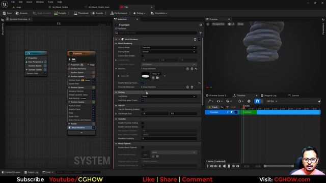 Blood Sickle - Deamon slayer in UE5 Niagara Tutorial | Download Files смотреть онлайн