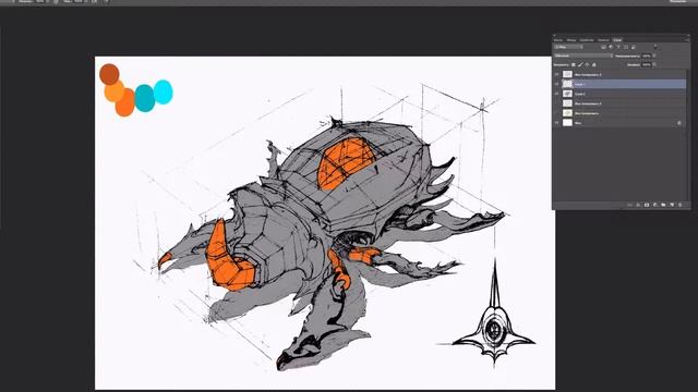 Рисуем RPG Жук носорог. смотреть онлайн