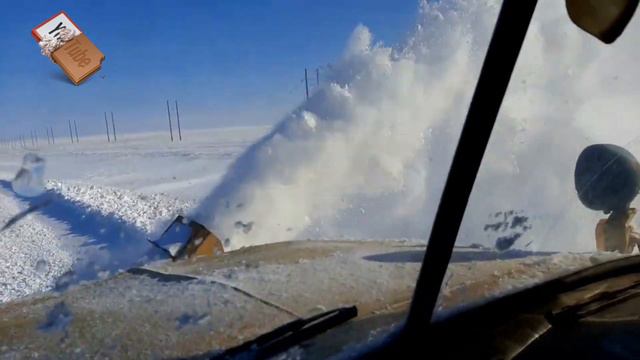 ❄️Завалило снегом!❄️ Справится ли 238 дизель??🚛💪 смотреть онлайн