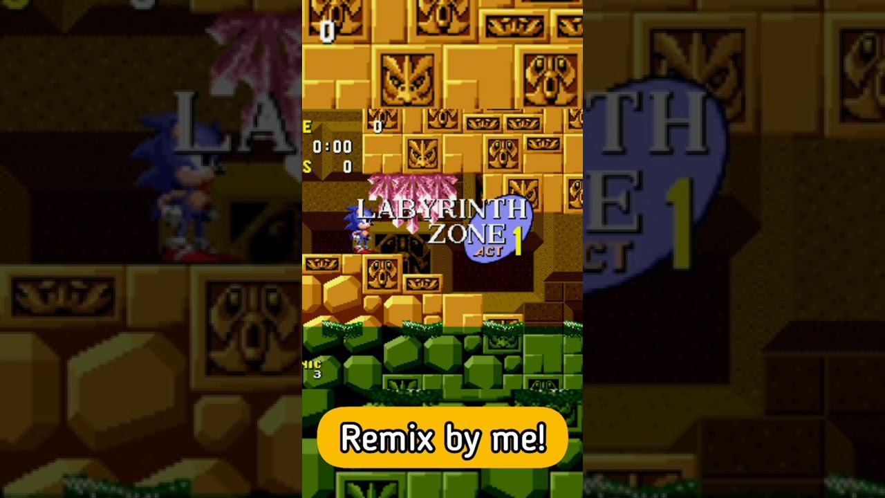 Labyrinth Zone remix cover by me! Sonic the Hedgehog 1 music OST. #sonicthehedgehog #shorts смотреть онлайн