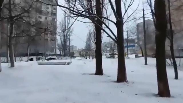 Харьков Салтовка 12 февраля 2023 года Утро смотреть онлайн
