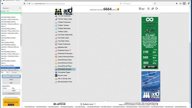 AddMeFast Imacros Scripts 2021 Vkontakte Pages and Groups смотреть онлайн