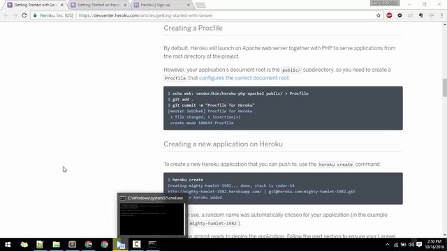 Deploying Laravel App on Live Server: Make your app live with git & heroku смотреть онлайн