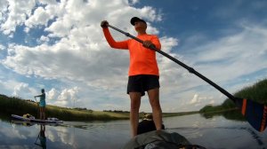 Щучье  - Мосоловка 09-10.07.22 2х-дневный сплав на сапбордах Gladiator Elite 12'6 по реке Битюг.