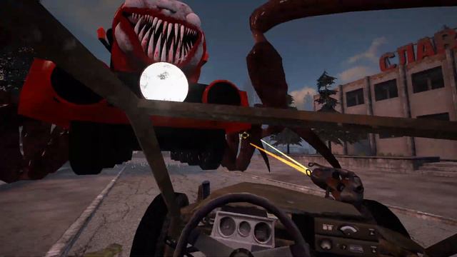 STRONG TRAIN EATER, BUS EATER, CHO CHO CHARLES, HOUSE HEAD DEFEATED ME!!! | GMOD REALISM смотреть онлайн