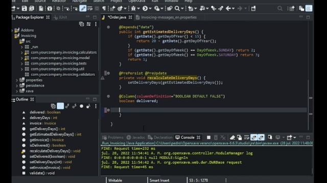 OpenXava: Validation alternatives смотреть онлайн