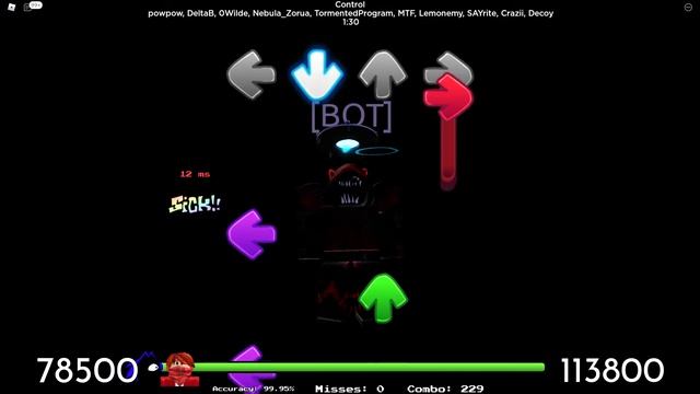 Control Song on Roblox Friday Night Bloxxin смотреть онлайн