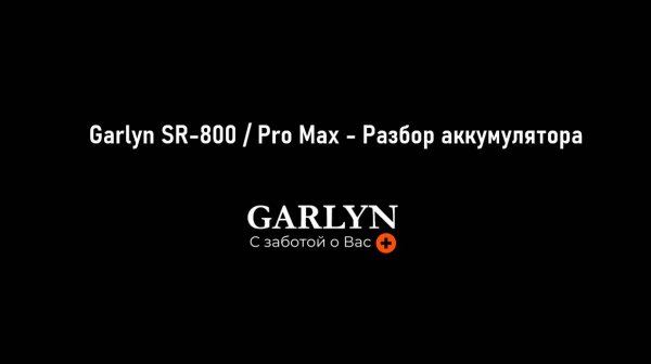 Garlyn SR-800 / Pro Max - Разбор аккумулятора