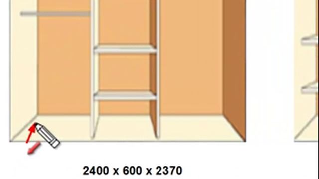 Шкаф-купе своими руками. Внутреннее наполнение.mp4 смотреть онлайн