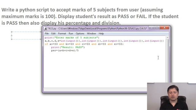Python Program of MarkSheet | MySirG.com смотреть онлайн