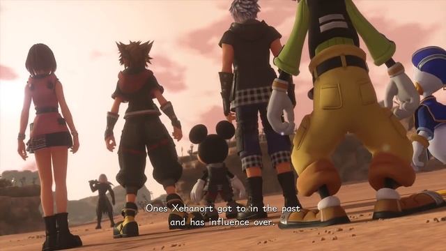 Mysterious Ephemer Saves Sora's Life Kingdom Hearts 3 English смотреть онлайн