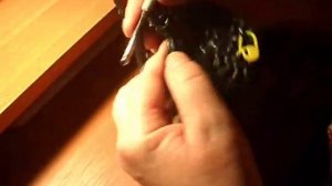 Вязание овального коврика из полиэтиленовых пакетов. Ряды 1-4