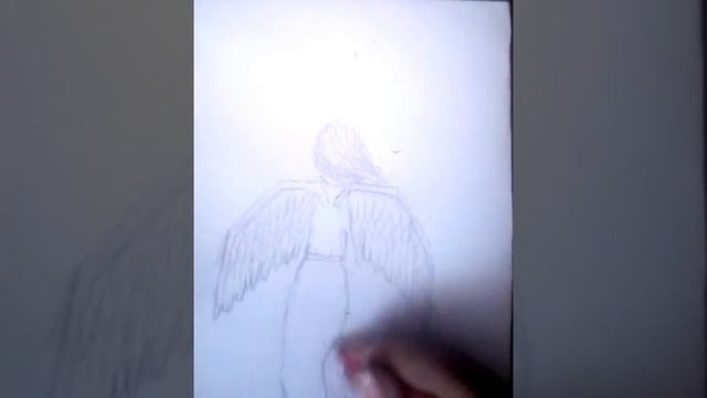 Как нарисовать ангела смотреть онлайн