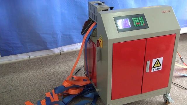 Автоматическое устройство резки текстильных строп и ремней термоножом смотреть онлайн