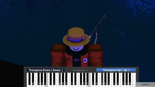 Megalovania - toby fox|Virtual piano|Roblox| смотреть онлайн