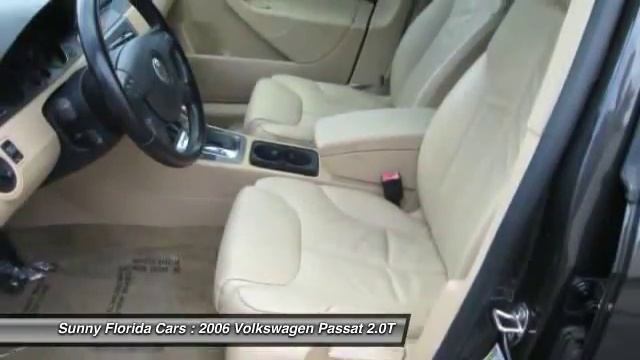 2006 Volkswagen Passat 2.0T Bradenton FL 34205 смотреть онлайн