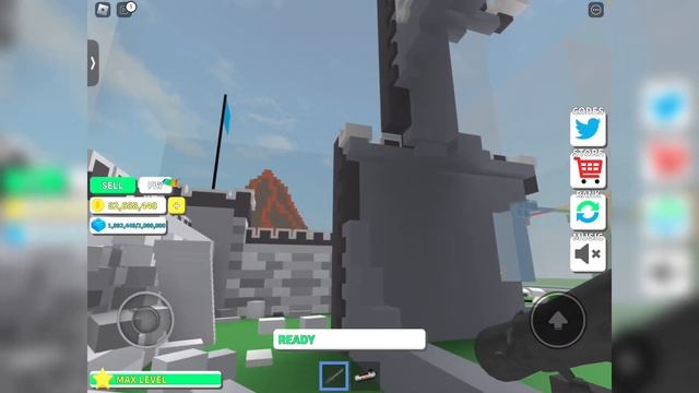 Get The Golden Launcher As Max Rank Player in Destruction Simulator ROBLOX (Completed The Game??) смотреть онлайн