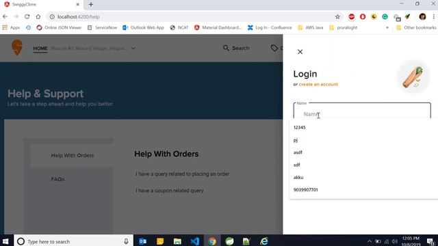 Swiggy clone (Food App) with angular and angular material смотреть онлайн