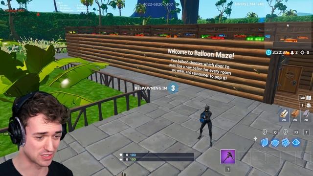 RANDOM LOOT Door MAZE ESCAPE *NEW* Game Mode in Fortnite Battle Royale смотреть онлайн