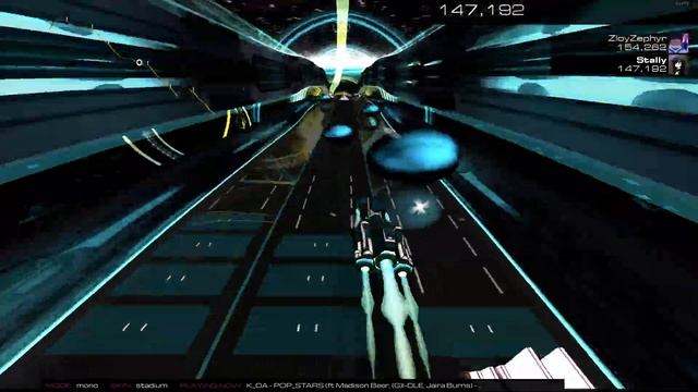 [Audiosurf 2] K\DA - POPSTARS смотреть онлайн