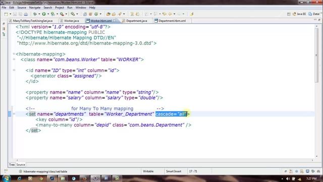 Hibernate Tutorial 16 - Hibernate Mapping Many To Many смотреть онлайн