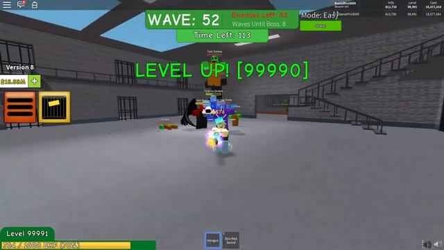 Roblox Zombie Attack - LEVEL 100,000!!! смотреть онлайн