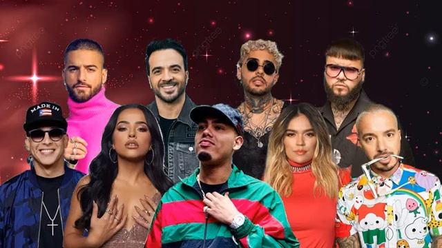 POP LATINO 2021 - REGGAETON MIX 2021 - Luis Fonsi, Sebastian Yatra, Reik, Maluma, Carlos Vives смотреть онлайн