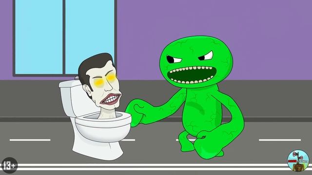 СКИБИДИ ТУАЛЕТЫ ПРОТИВ САДА БАНБАН! SKIBIDI TOILETS VS GARTEN OF BANBAN Мультик Анимация смотреть онлайн