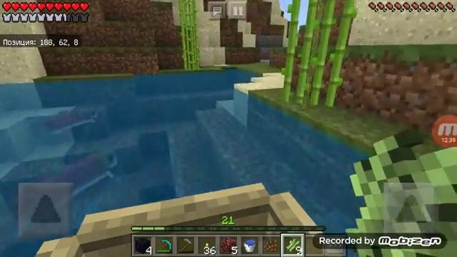 Выживание в Minecraft 5 серия Подводный мир поход По речке смотреть онлайн